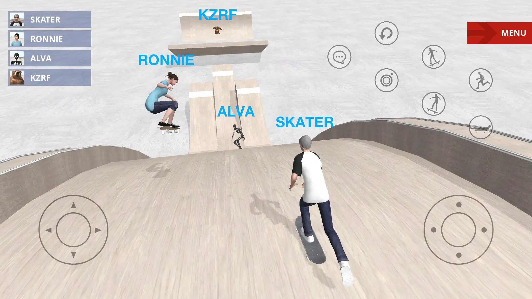 Skate Space Ảnh chụp màn hình 0