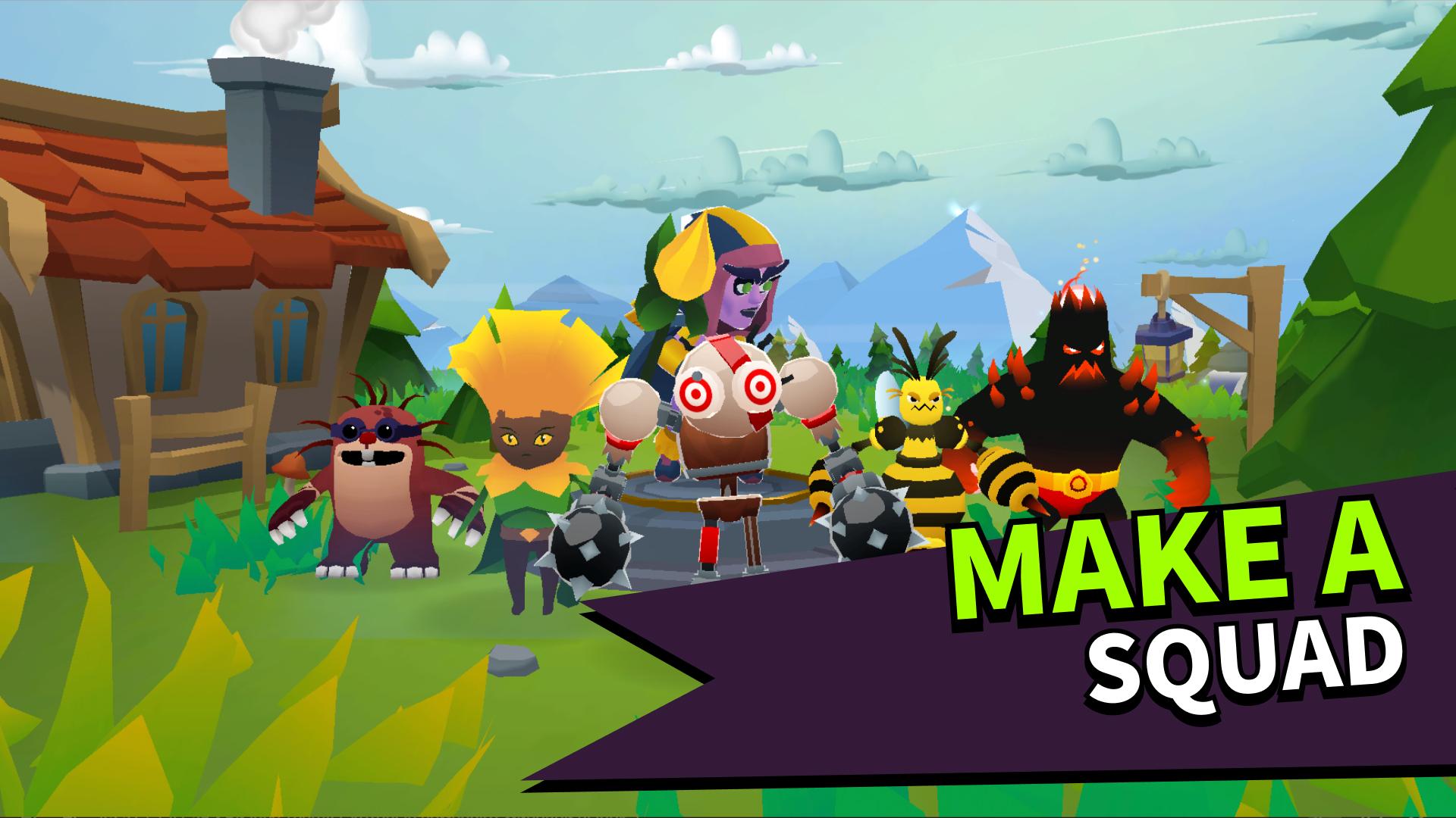 Pocket Squad: PvP battle arena 螢幕截圖 3