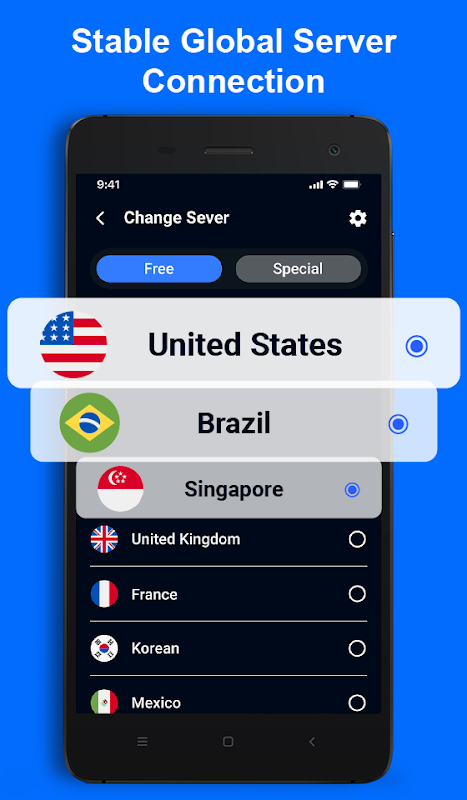 VPN Proxy Master for Privacy & Security স্ক্রিনশট 1