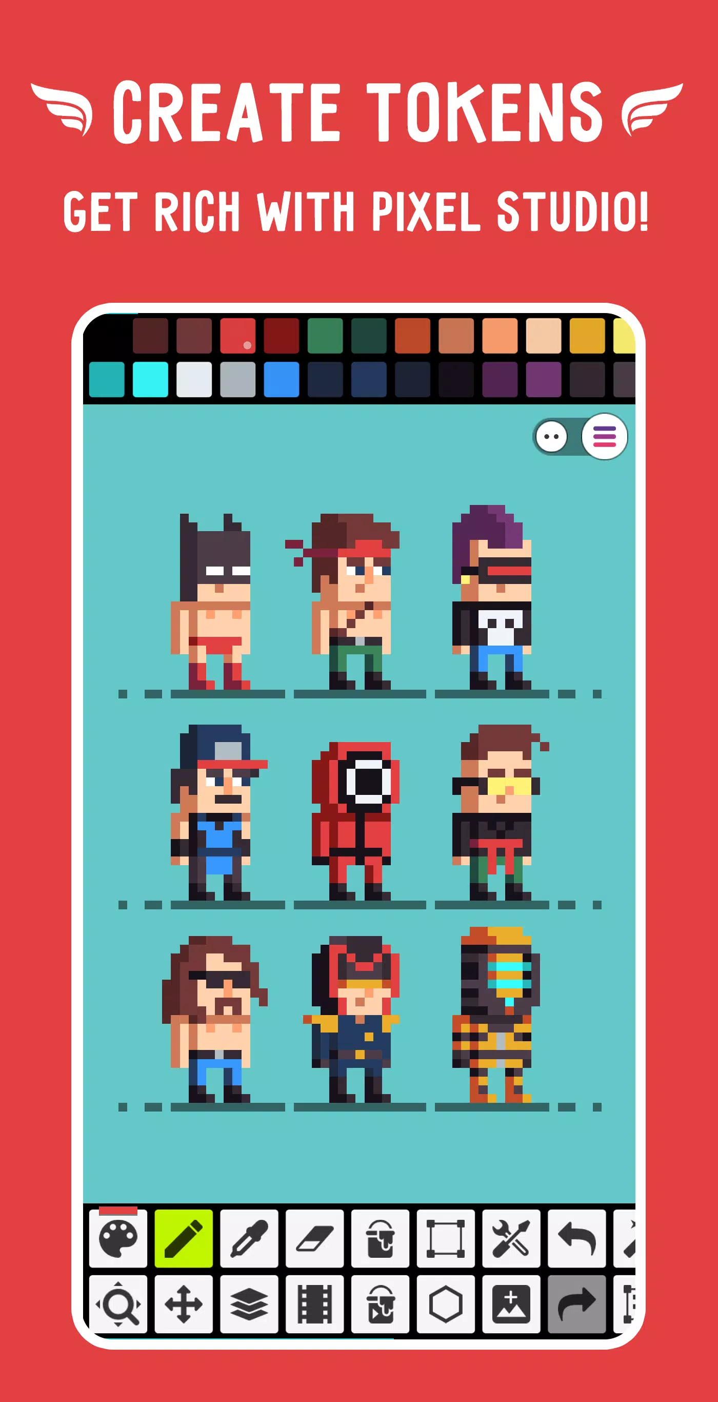 Pixel Studio Captura de tela 2