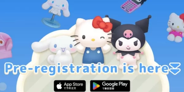 Pré-inscription pour Hello Kitty Match-3 : Collectionnez des objets Sanrio