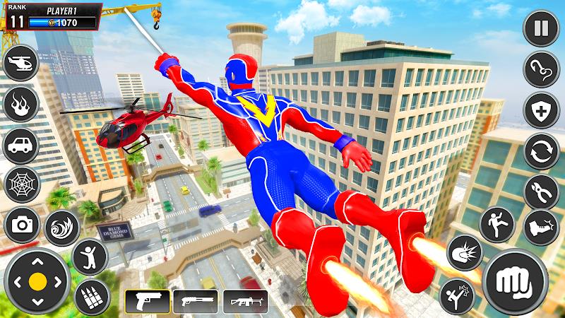 Spider Rope Hero: Superhero スクリーンショット 1