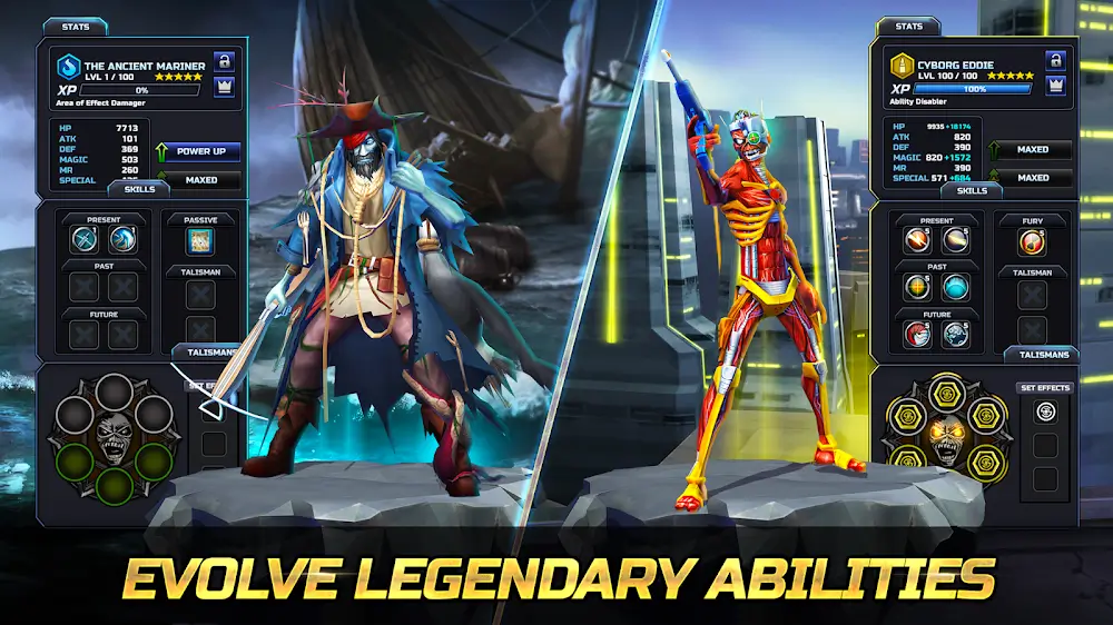 Iron Maiden: Legacy Beast RPG ဖန်သားပြင်ဓာတ်ပုံ 2