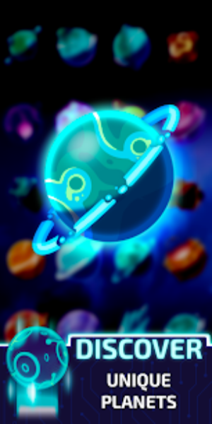Idle Planet Miner ภาพหน้าจอ 1