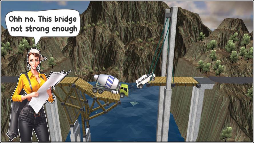 Master Bridge Constructor Ekran Görüntüsü 2