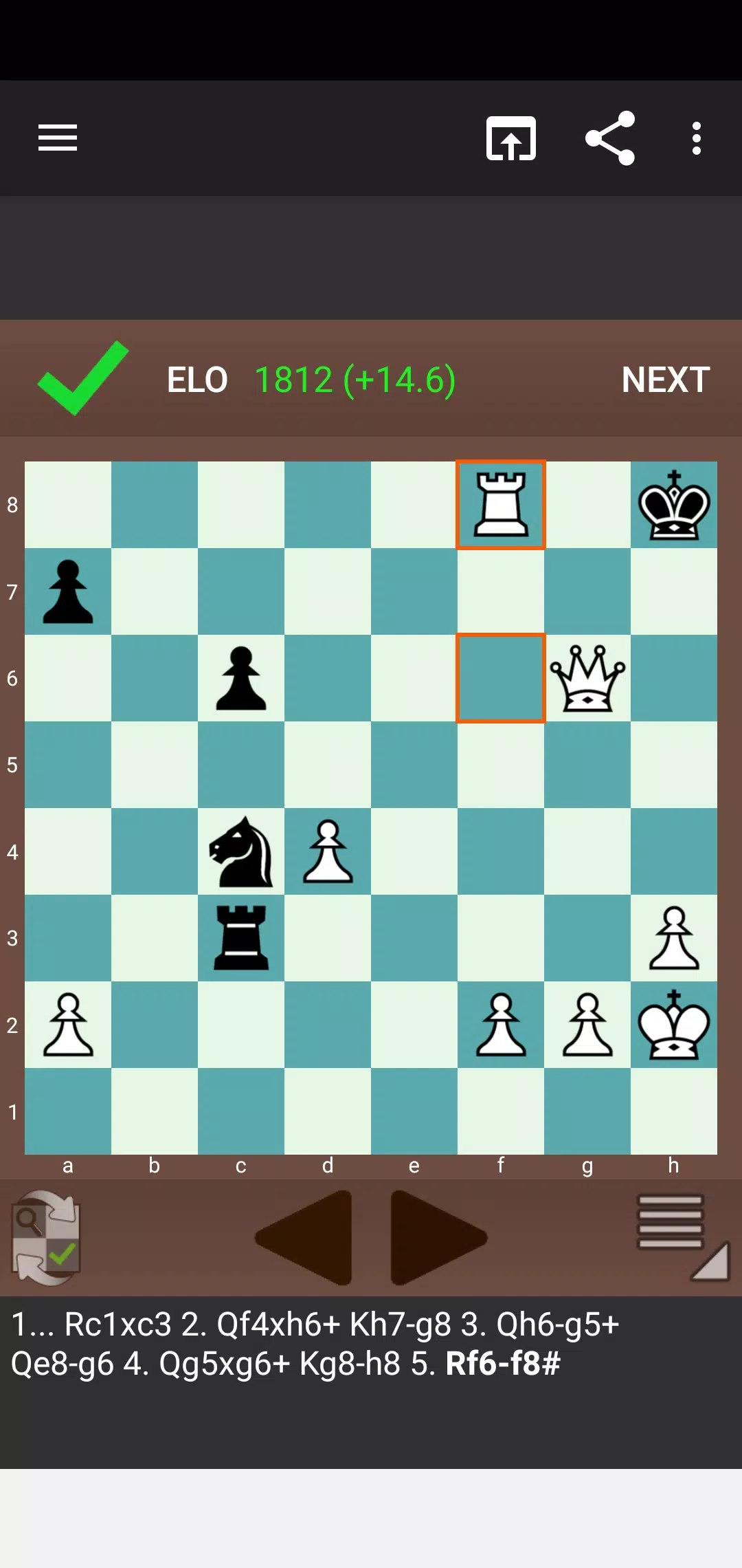 Fun Chess Puzzles Ekran Görüntüsü 1