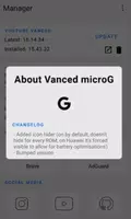 Vanced microG Capture d'écran 3