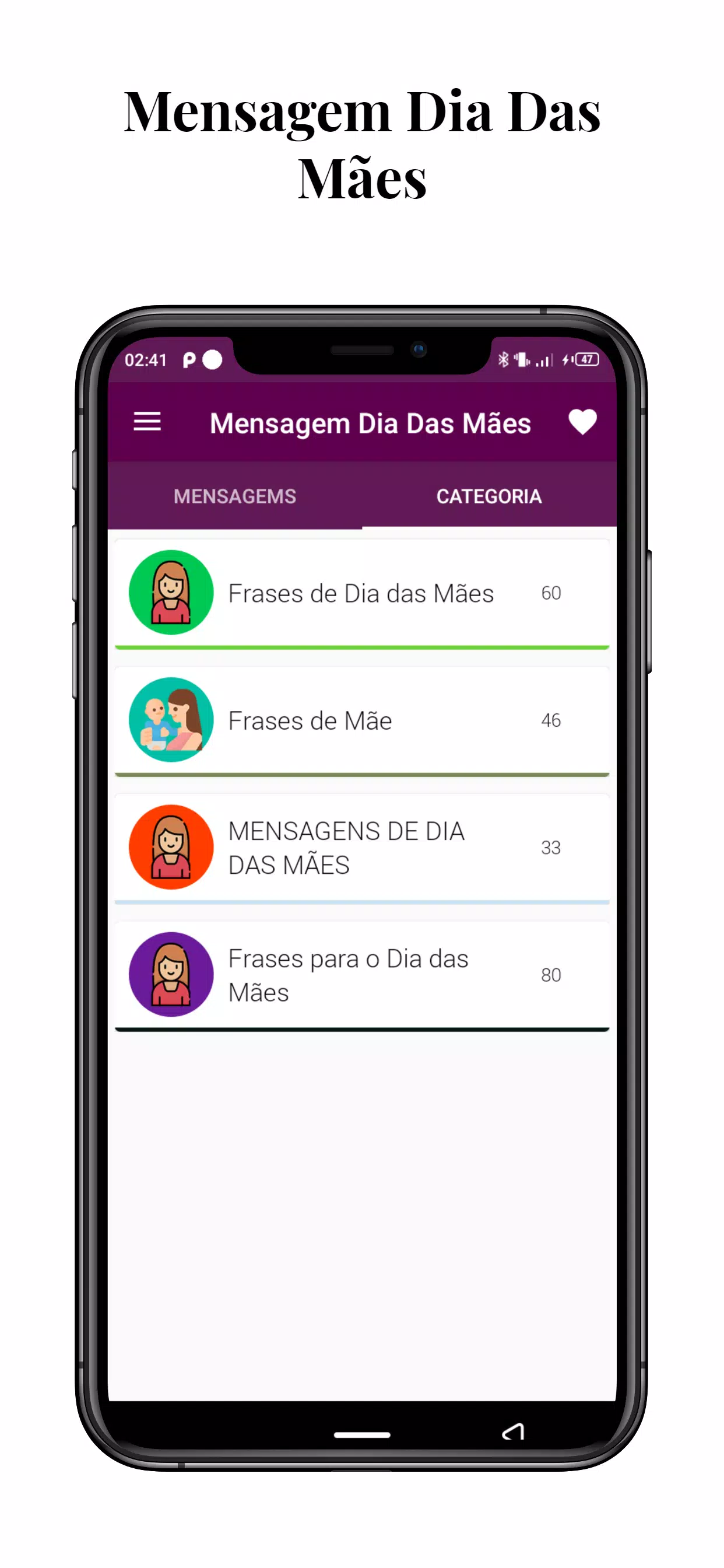 Mensagem Dia Das Mães 2024 Tangkapan skrin 0