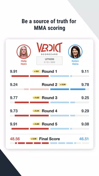 Verdict MMA Picks & Scoring Скриншот 3