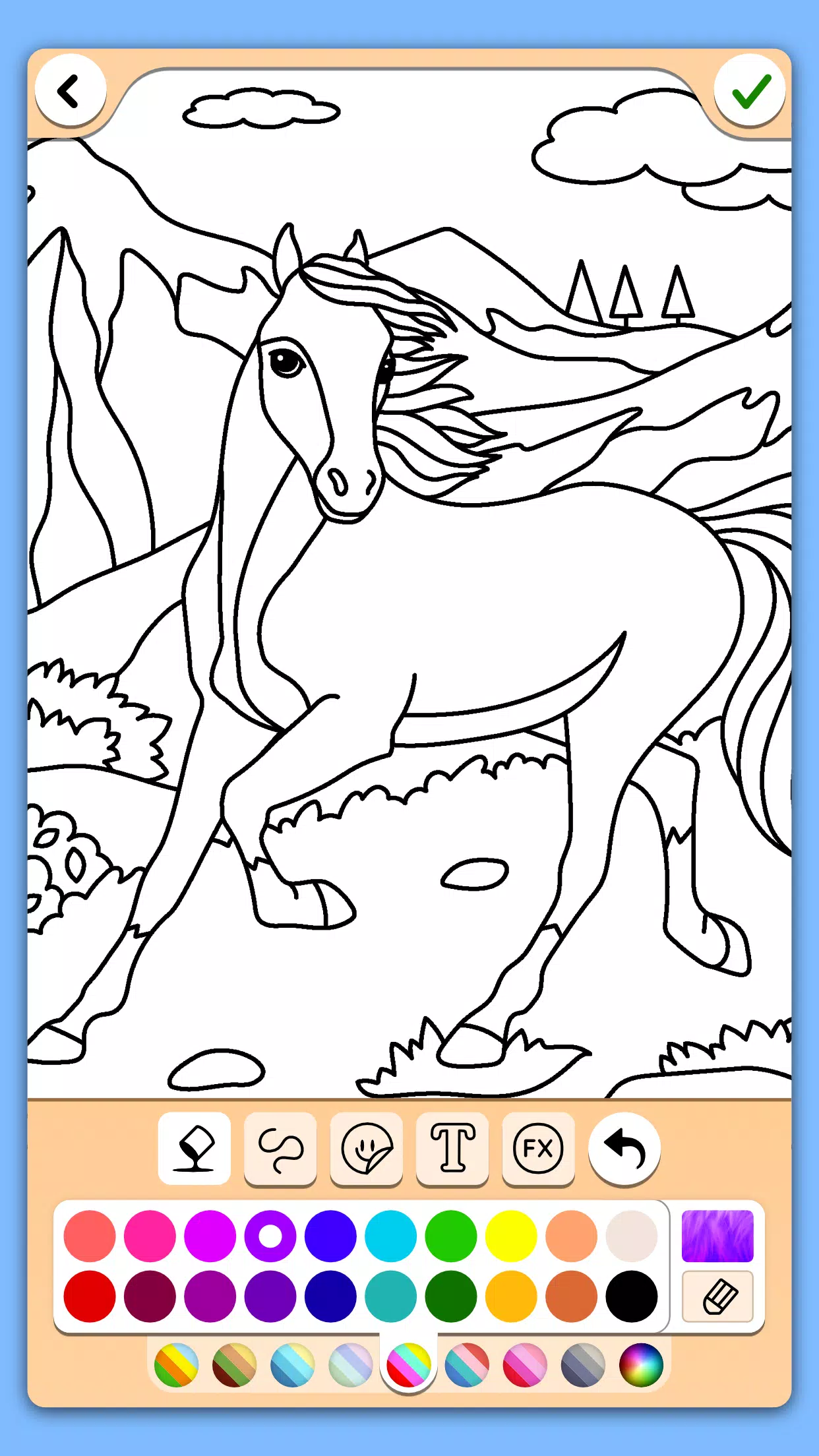 Coloring for girls and women Ekran Görüntüsü 1