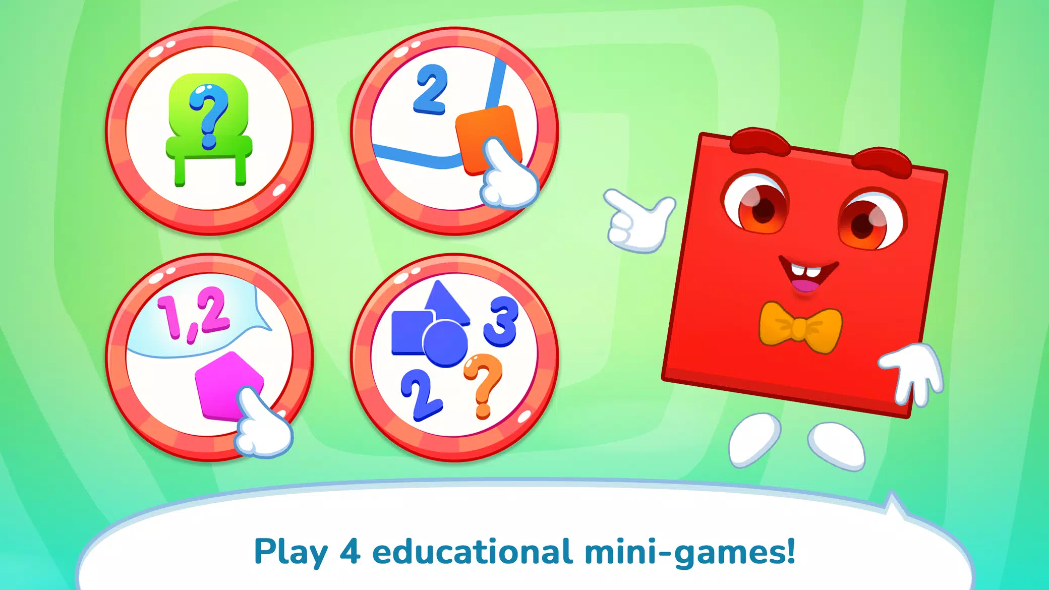 Numbers & Shapes Learning Game スクリーンショット 1