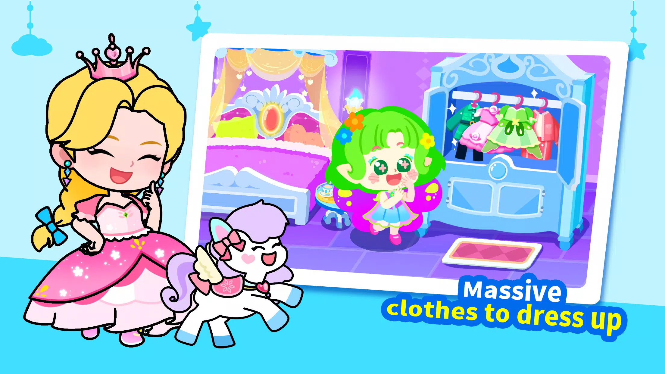 Little Panda's Town: Princess ภาพหน้าจอ 1