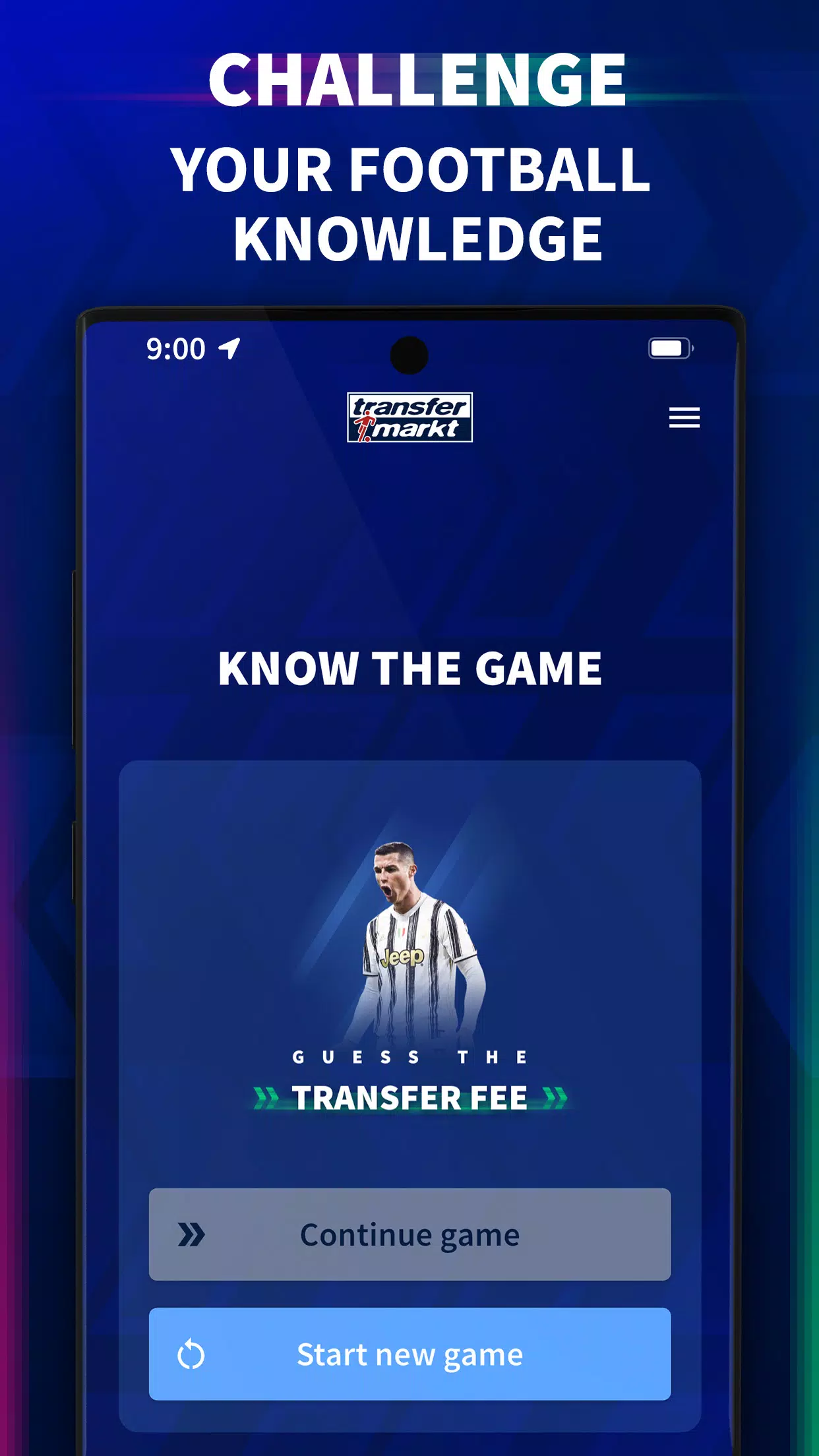 Transfermarkt: Football Quiz应用截图第0张