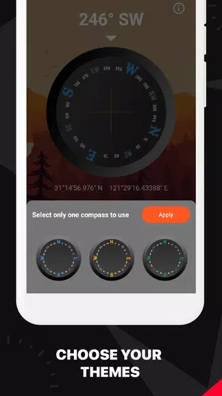 Compass - Directional Compass Capture d'écran 1
