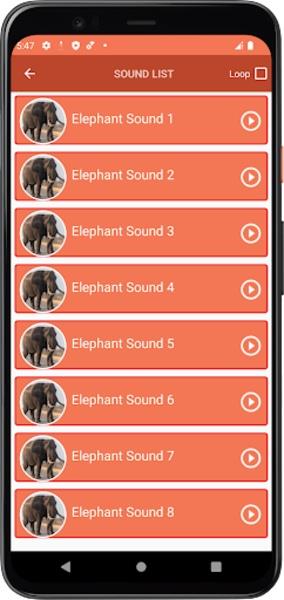 Elephant Sounds 螢幕截圖 0