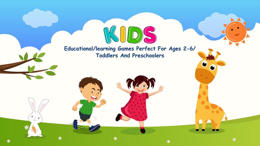 Kids Preschool Learning Games Скриншот 0