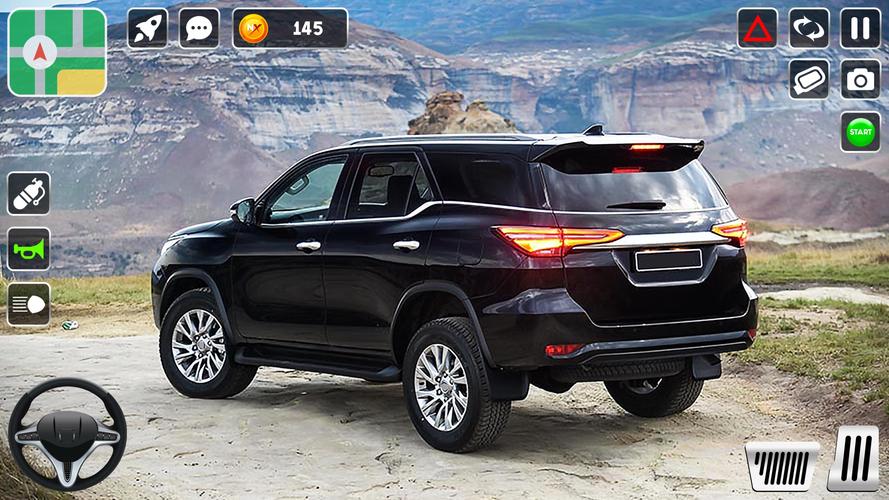 Fortuner Car Simulator Game 3D 螢幕截圖 2