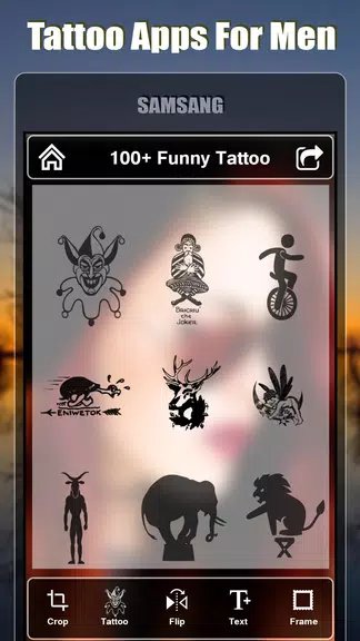 Tattoo design apps for men 螢幕截圖 3