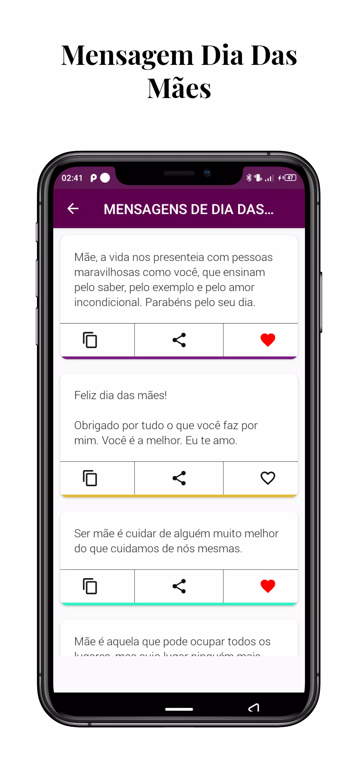 Mensagem Dia Das Mães 2024 Tangkapan skrin 1