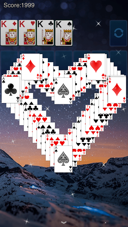 Solitaire: Star Valley 螢幕截圖 2