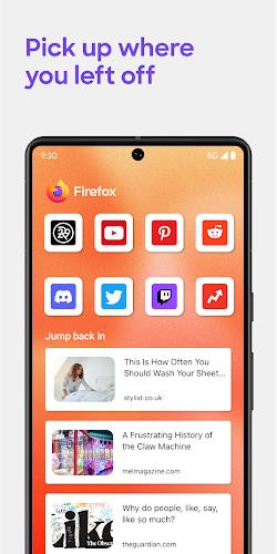 Firefox Fast & Private Browser Mod Ekran Görüntüsü 2