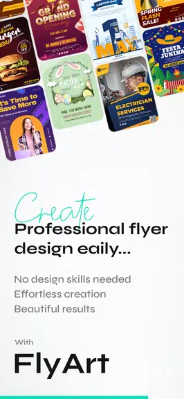 FlyArt - Flyer Creator Ekran Görüntüsü 1