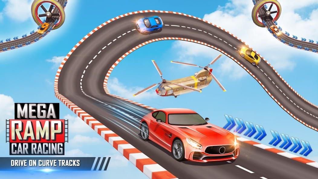Mega Ramp Car Racing Master 3D Mod স্ক্রিনশট 2