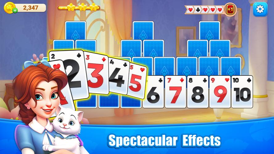Classic Solitaire TriPeaks Captura de pantalla 1