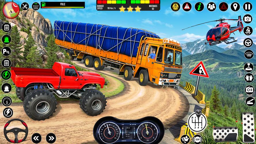 Truck Parking Simulator Games Tangkapan skrin 0