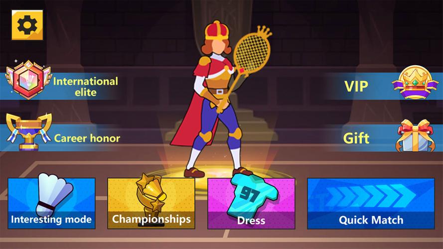 Badminton Hero-Championship Captura de pantalla 0
