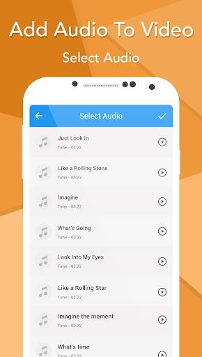 Add Audio To Video 스크린샷 3