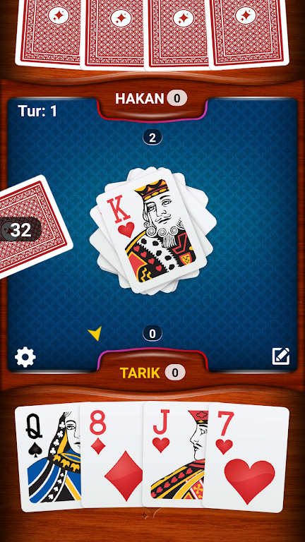 Pişti - İnternetsiz Pişti Oyunu Oyna Captura de pantalla 3