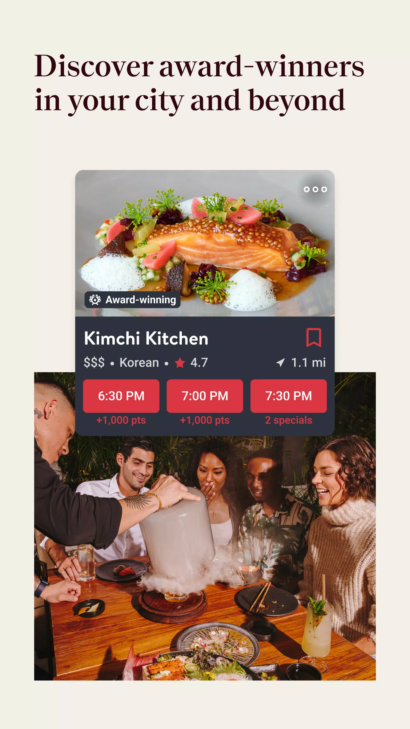 OpenTable Ekran Görüntüsü 1