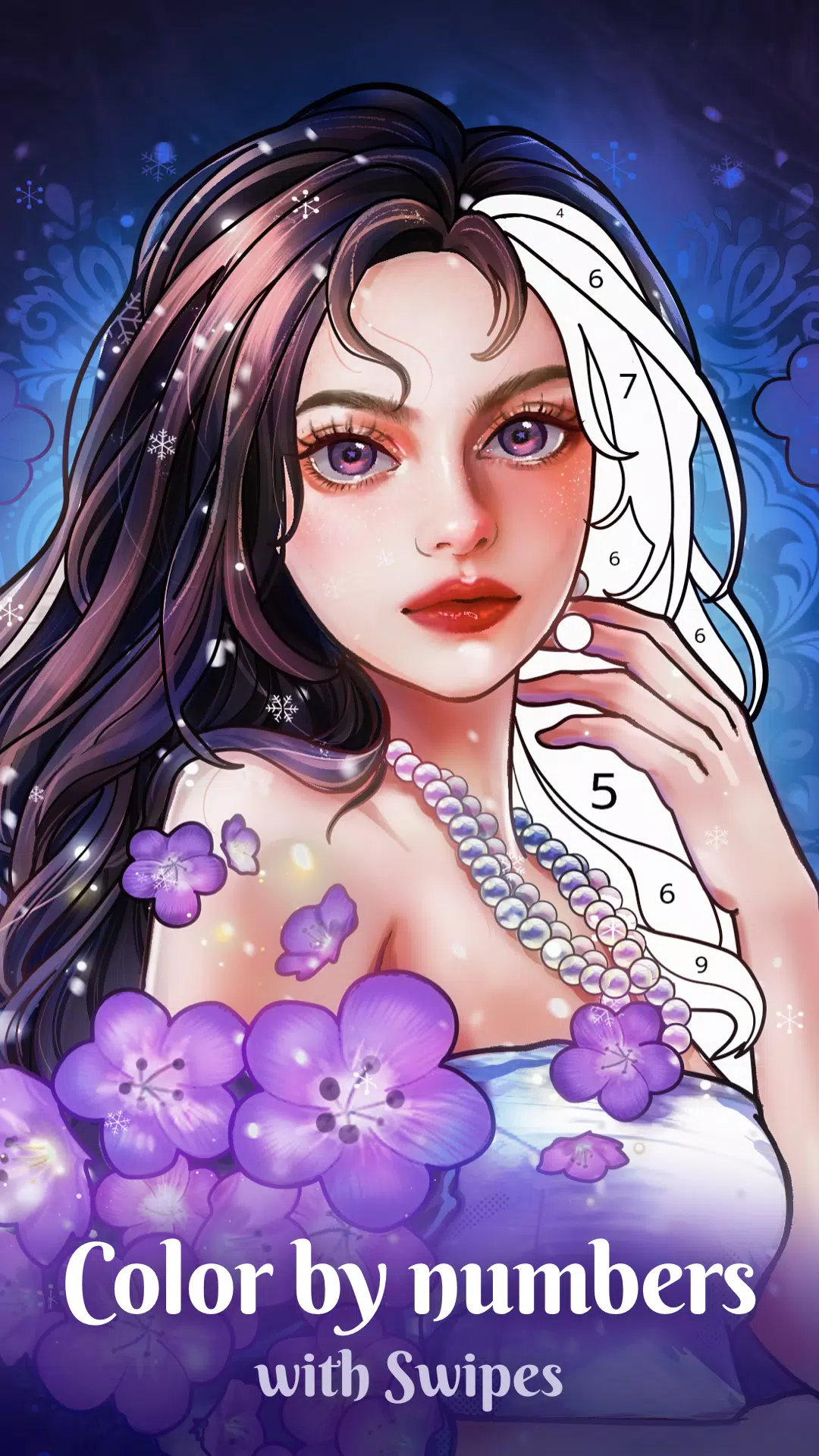 Colorswipes® - Color by Number ภาพหน้าจอ 0