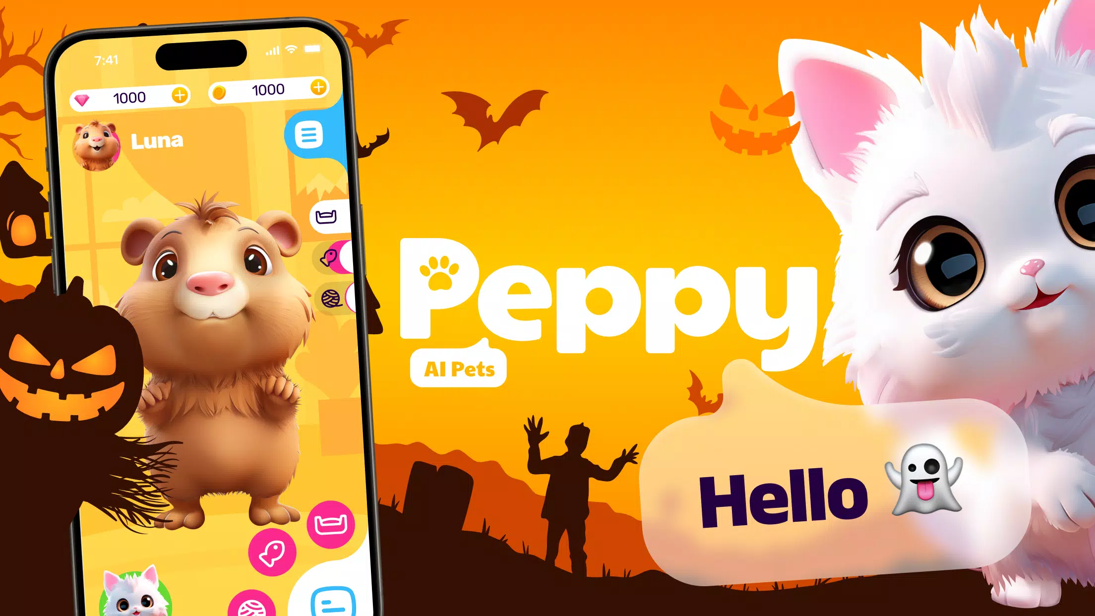 Peppy: My Talking AI Pets 螢幕截圖 0