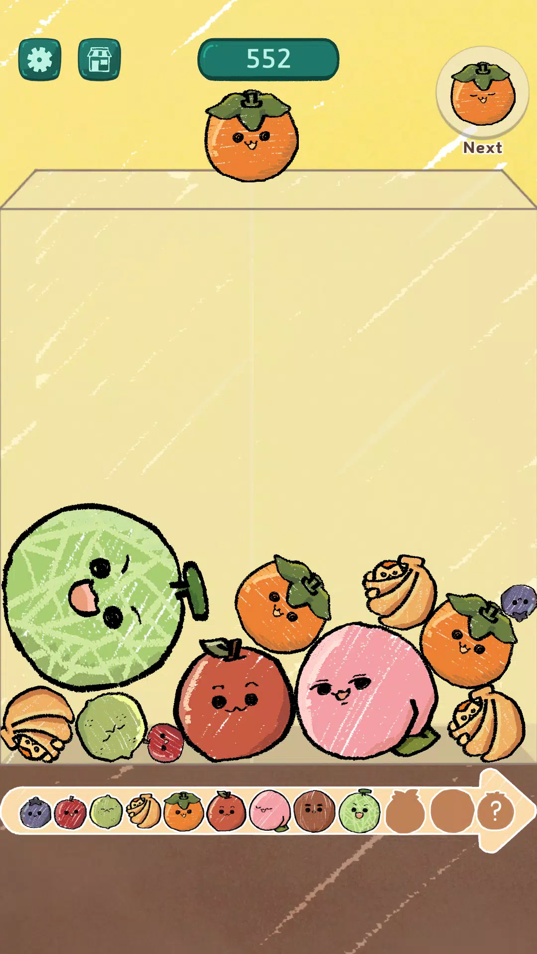 QS Monkey Land : Fruit Merge Screenshot 2