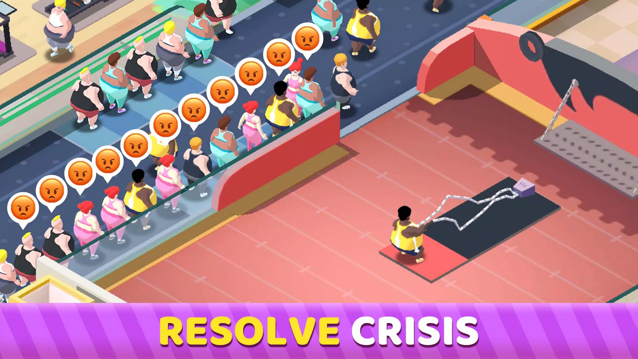 Fitness Club Tycoon 螢幕截圖 2