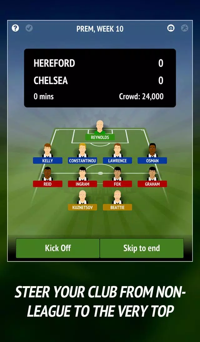 Football Chairman (Soccer) Ekran Görüntüsü 1