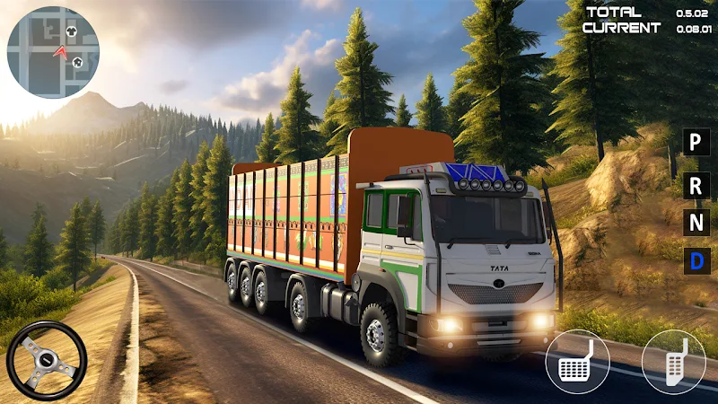 Indian Driver Cargo Truck Game 스크린샷 3