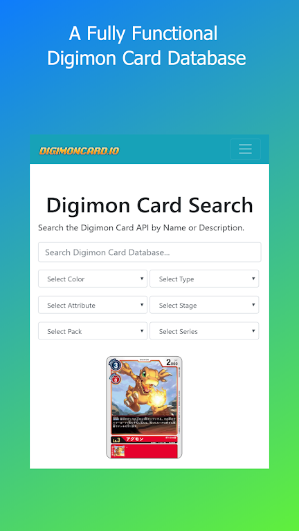 Deck Builder for Digimon TCG Ảnh chụp màn hình 0