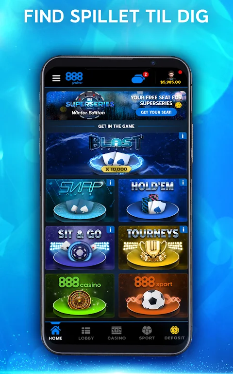 888 Poker - Spil Texas Holdem应用截图第2张