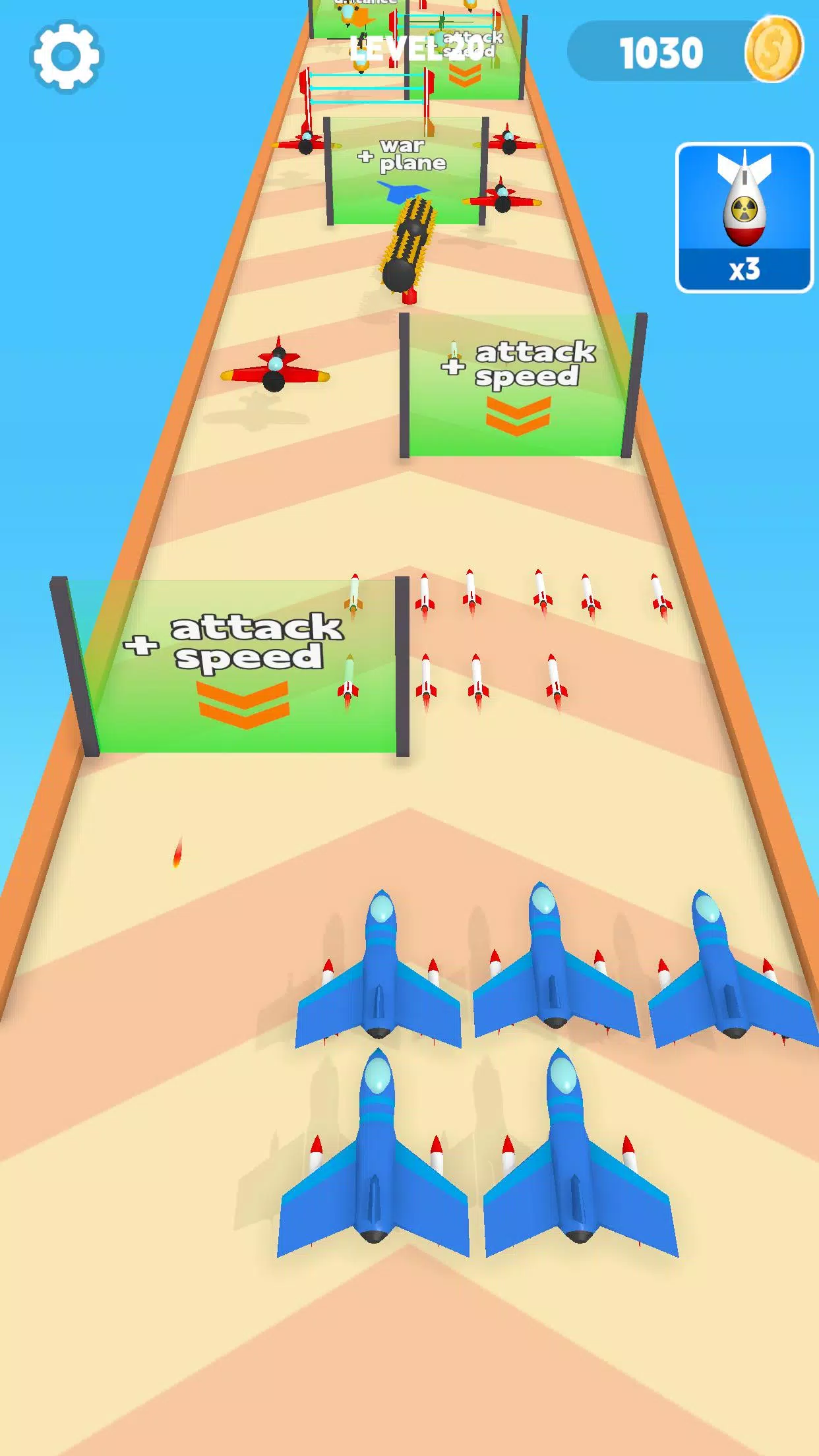 Warplane VS Tank:Shooting Game スクリーンショット 3