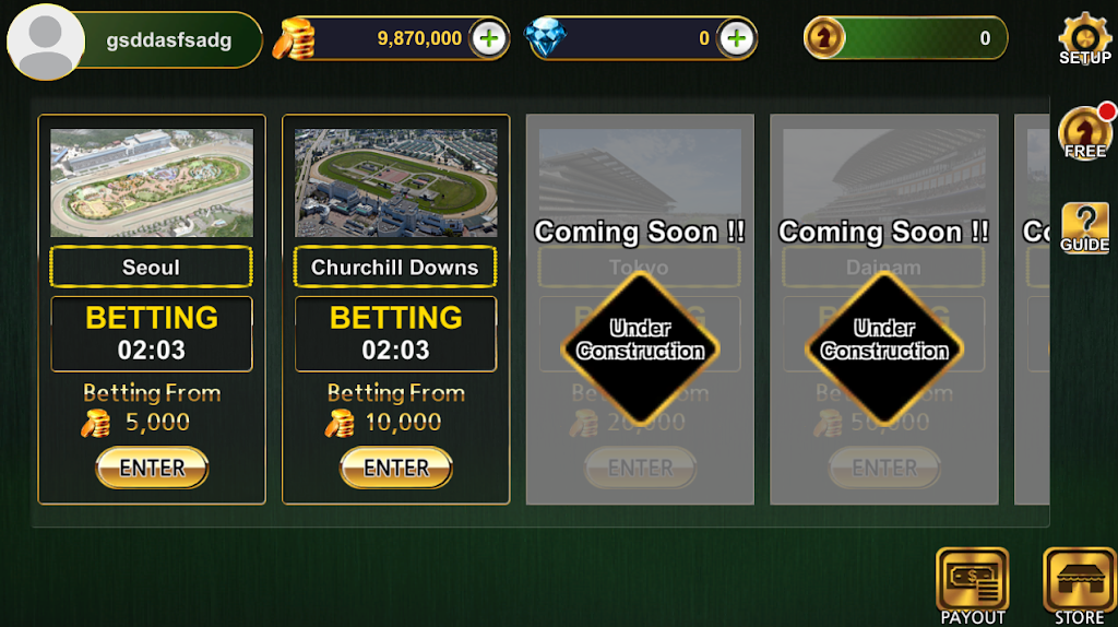 Winning Derby 螢幕截圖 0