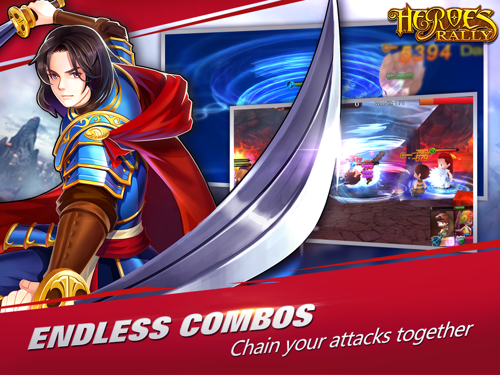 Heroes Rally - Go Defenders! স্ক্রিনশট 0