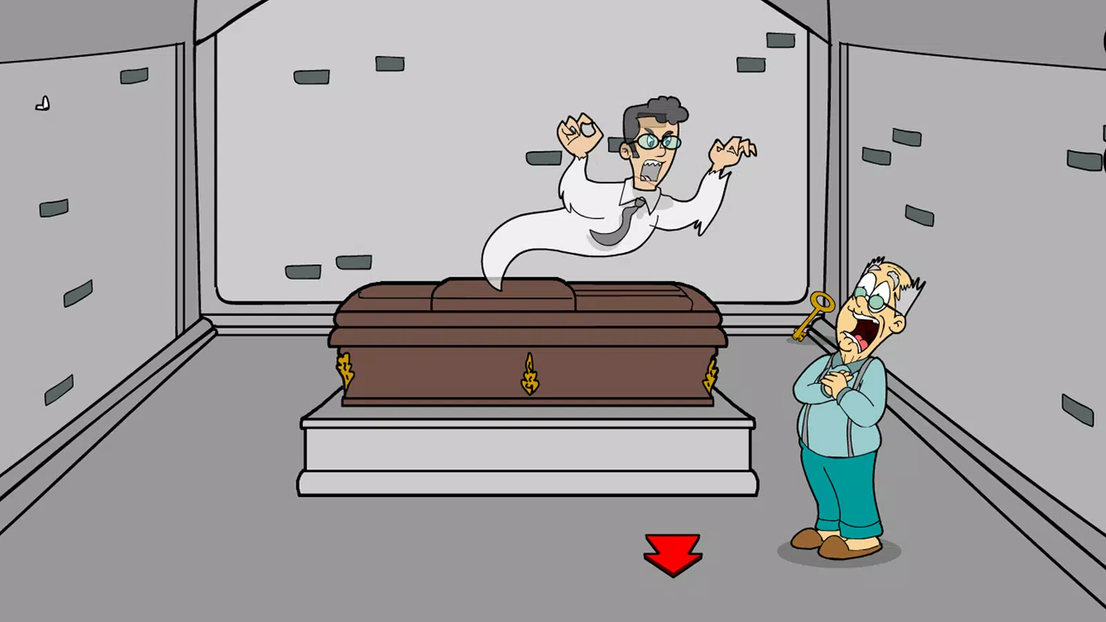 Schermata Grandpa Brickson Saw Trap 3