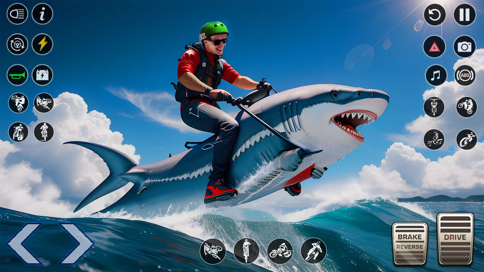 Shark Attack Games Offline ภาพหน้าจอ 3