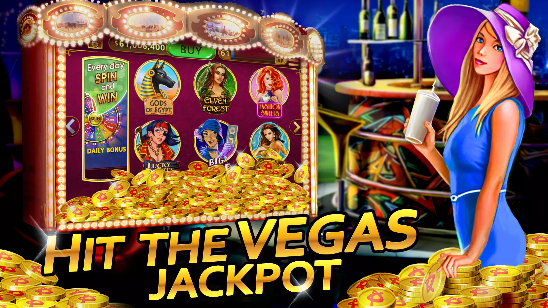 Vegas Casino - Slot Machines Ekran Görüntüsü 0