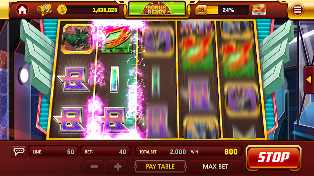 BIMA-X THE SLOTS 螢幕截圖 3
