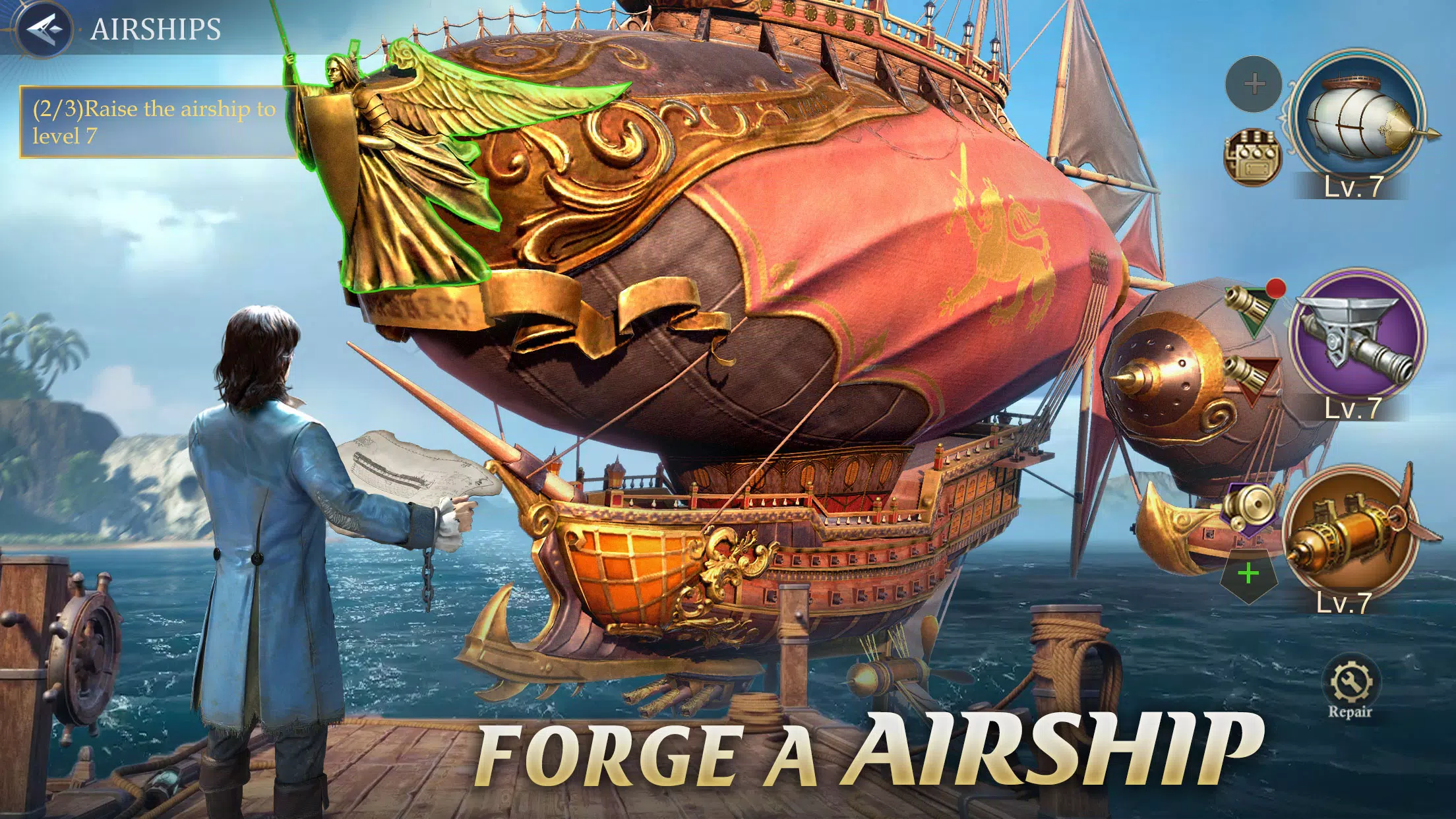Guns of Glory: Lost Island Ekran Görüntüsü 1