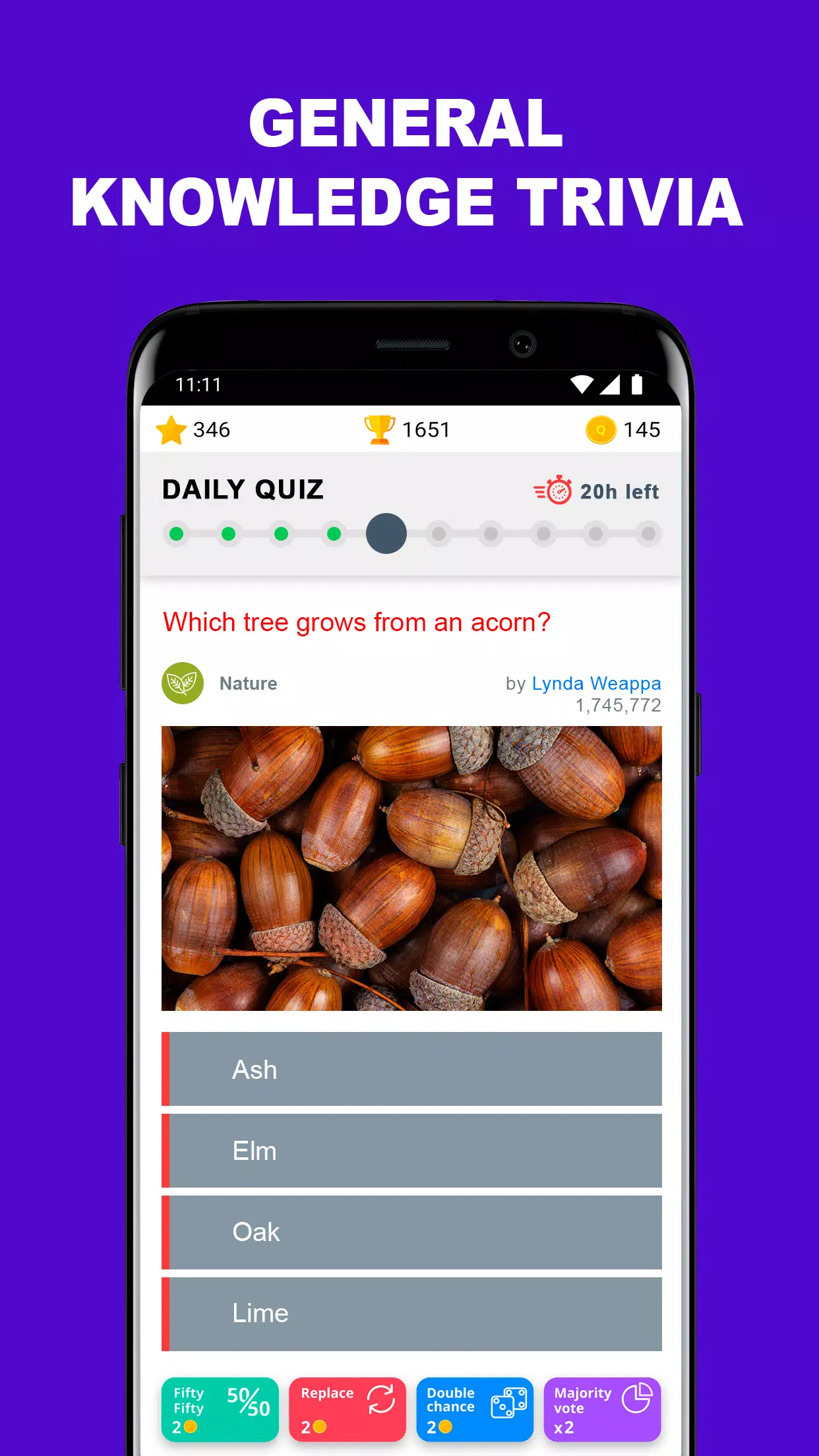 QuizzClub. Quiz & Trivia game Ekran Görüntüsü 0